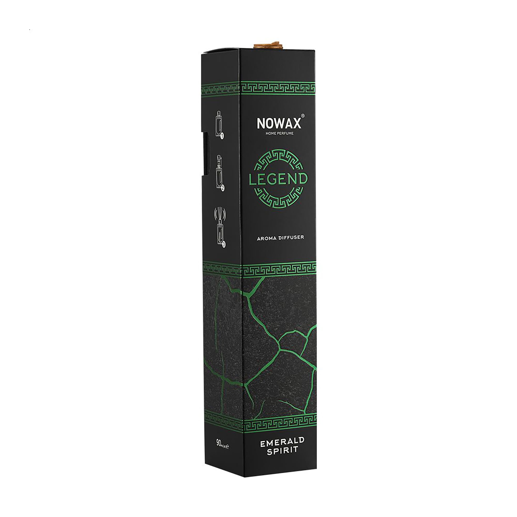Аромадифузор Nowax Legend Emerald Spirit, 90 мл